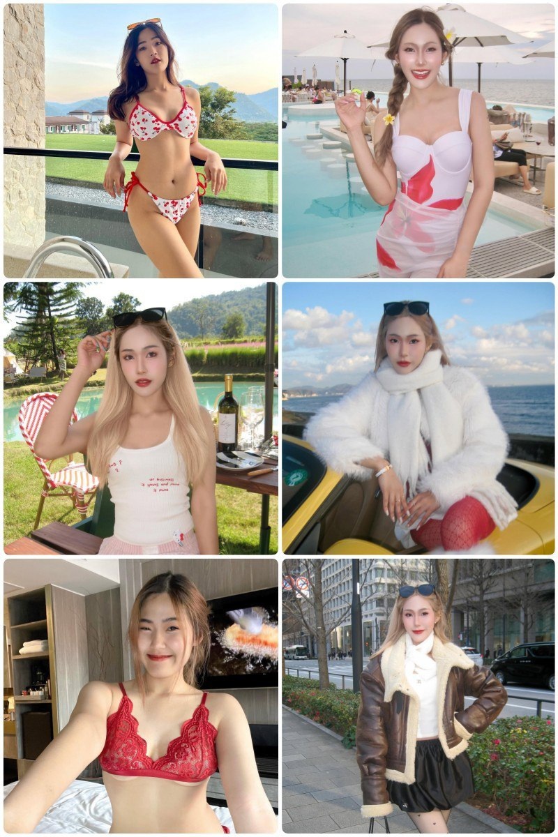 VX430 图片1076张 视频44个 泰国 气质美女 生活场景丰富 自拍多 旅游 美景 美食 时尚会穿搭 生日照 比基尼 性感照 高尔夫 毕业照 宠物 浴缸沐浴照 床上照 豪车 内衣照  